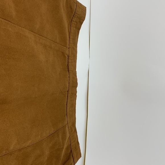 Hollister Brown suede Mini Skirt womens Juniors size 9 - Picture 9 of 11